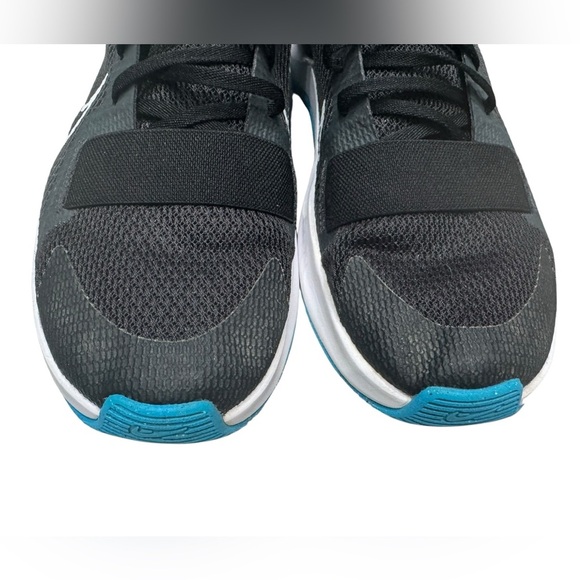 Men’s Nike MC Trainer 2 Black White & Lightning Blus Lace Up Sneakers: Size 7 - Picture 2 of 11